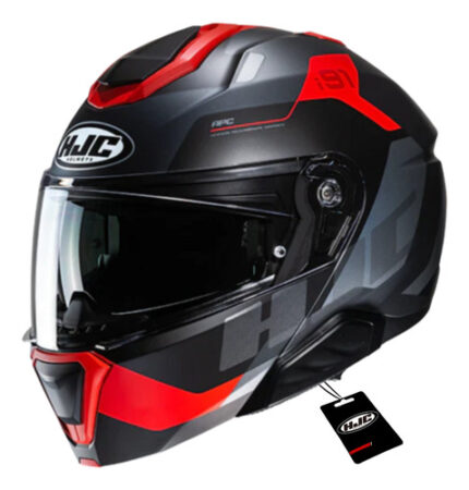 Capacete Moto Hjc I91 Carst Articulado Com Viseira Solar