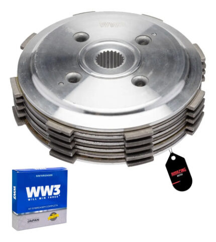 Kit Embreagem Completa Honda Cg 150 - Cg 125 Sinterizado Ww3