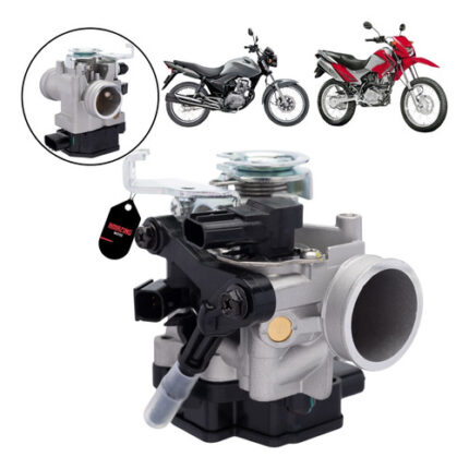 Corpo De Injeção Cg 150- Nxr Bros 150 Completo Sensor Bico