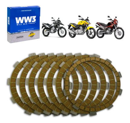 Discos Embreagem Sinterizados Cb 300r - Xre 300 Ww3